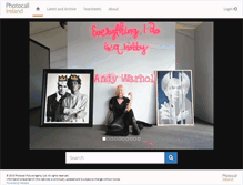 Tablet Screenshot of photocallireland.com